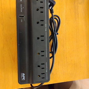 APC BE600M1 600VA 120V Backup Battery Power Supply with 1 USB Charging Port
