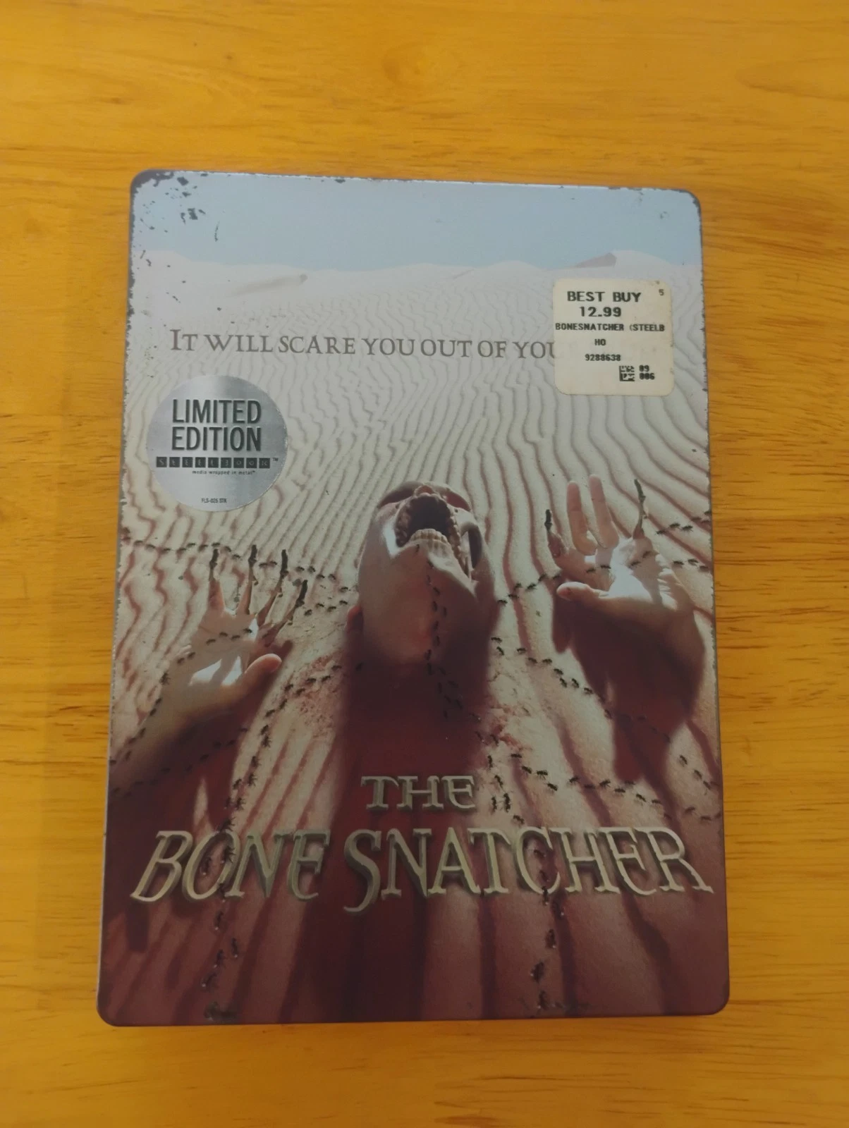 2002 The Bone Snatcher DVD (2009) Limited Edition Steelbook