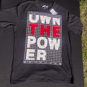 Sean John Graphic Tee - "Own the Power" - Medium Medium - New w/ Tag