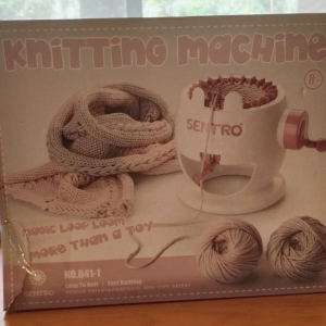 Sentro Pink Knitting Machine 841-1 Easy To Knit Fast Knitting Kids 8+