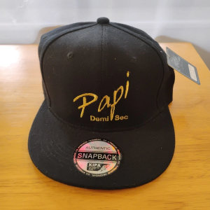 Papi Demi Sec Kipa Snapback Baseball Hat Cap NWT New!