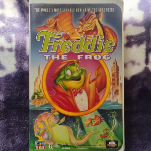 Freddie the Frog 1995 VHS Clamshell