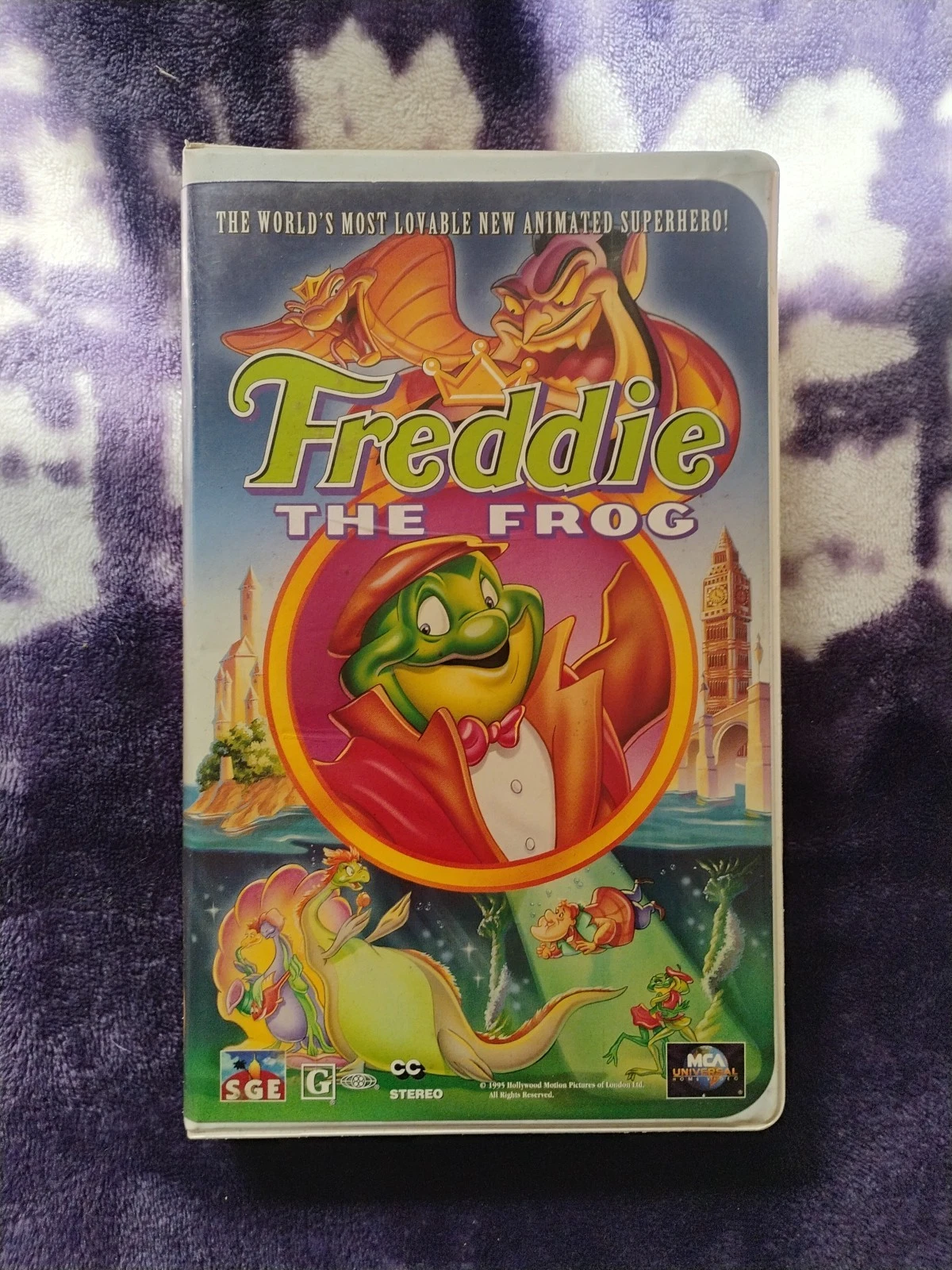 Freddie the Frog 1995 VHS Clamshell