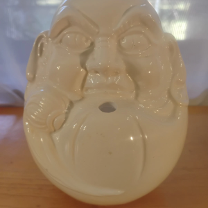 Vintage 1960s Benihana of Tokyo Ceramic Tiki Mug Buddha Face Collectible Japan